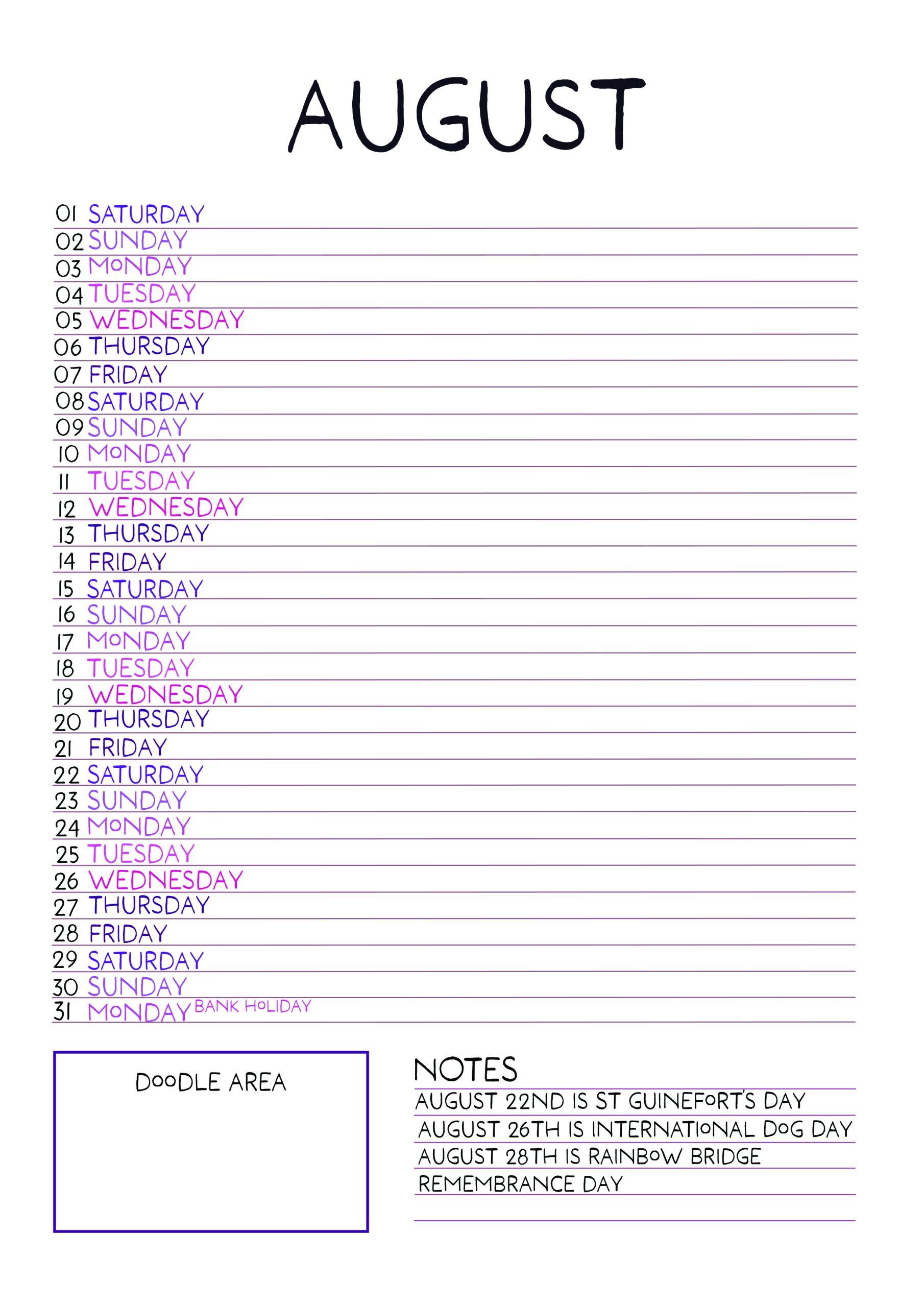 Snootography Calendar 2026/2027 Presale - Image 12