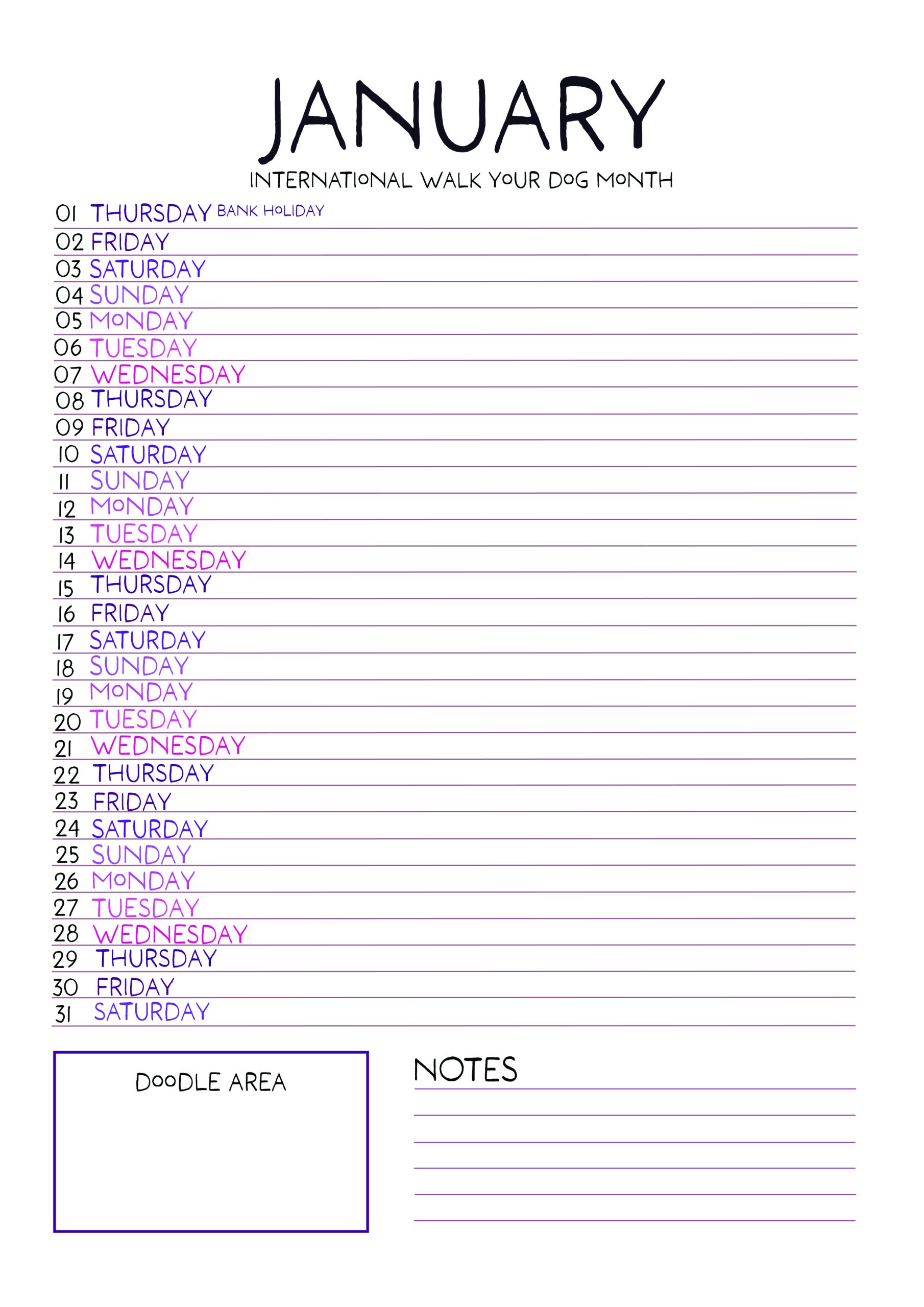 Snootography Calendar 2026/2027 Presale - Image 4